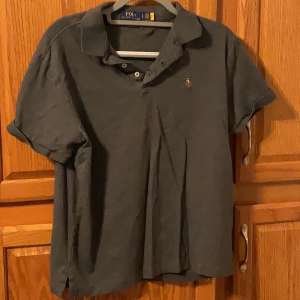 Gently used boys Ralph Lauren polo size large
